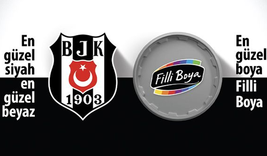 İlklerin Kulübü Beşiktaş, Filli Boya ile Güçlerini Birleştirdi