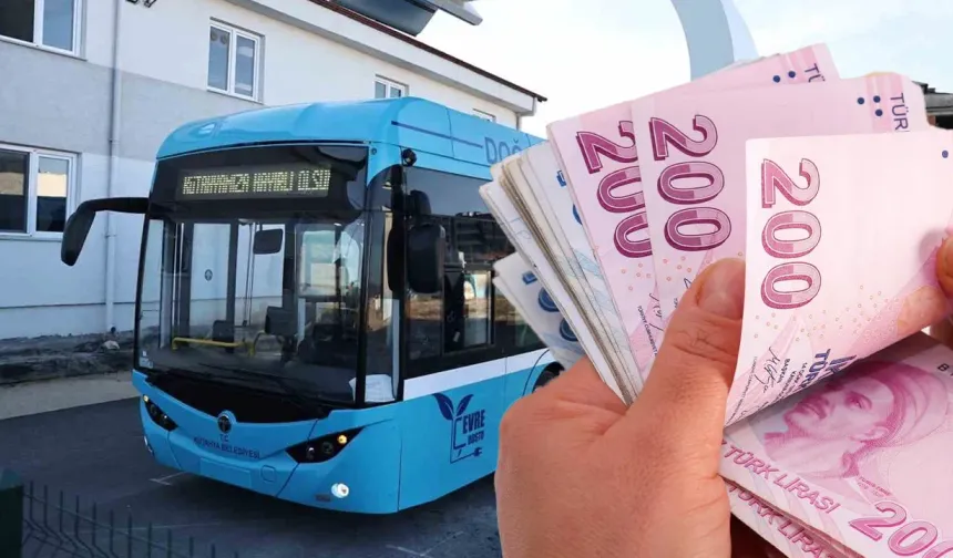 Kütahya’da şehir içi toplu taşıma ücretlerine zam
