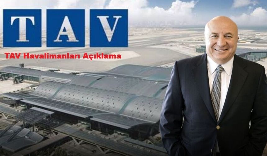 TAV Havalimanları: Sani Şener’in Gözaltına Alındığı Haberleri Asılsızdır