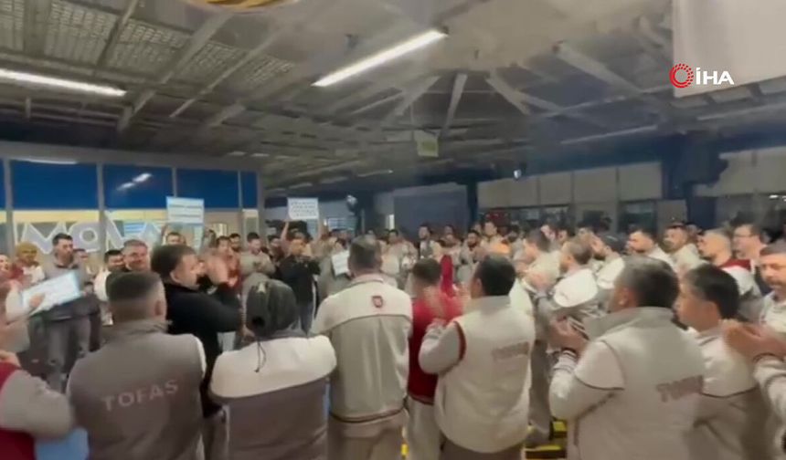 Tofaş’ta grev kararı: Bursa’daki fabrikalarda eylem büyüyor