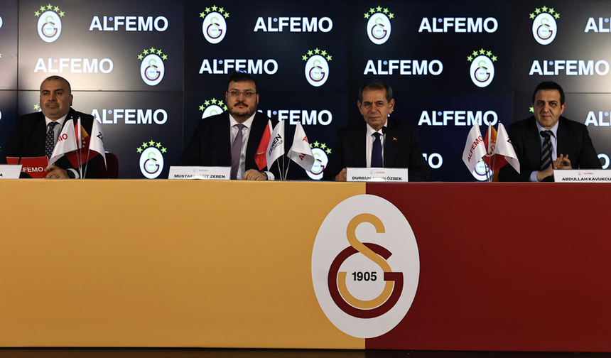Alfemo, Galatasaray ile forma sponsorluğu anlaşmasına imza attı