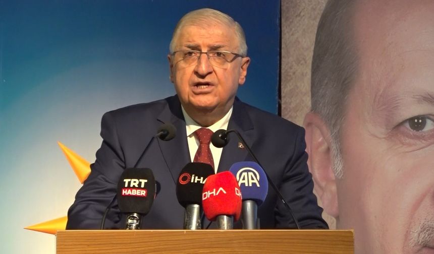 Bakan Güler: YPG/PYD/SDG terör örgütünün silahlı unsurlarını feshederek devlet kurumlarına entegre olması tek çıkar yol