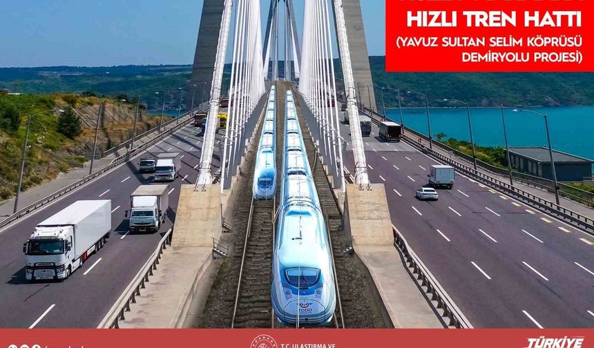 Bakan Uraloğlu: "İstanbul Havalimanı ile Sabiha Gökçen Havalimanı ilk kez doğrudan demiryolu ile birbirine bağlanacak"