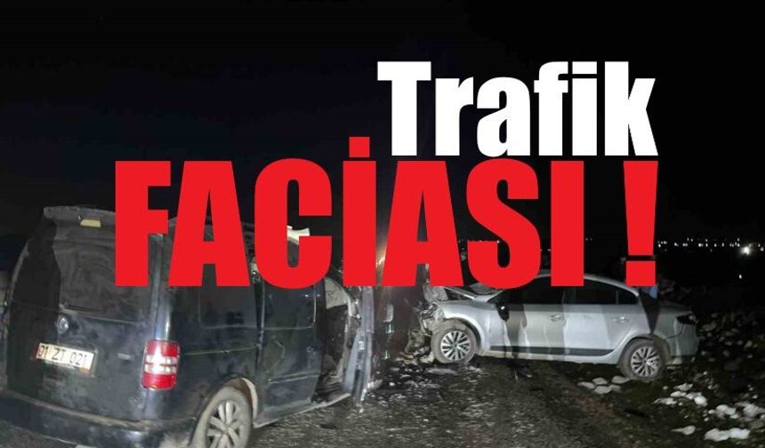 Diyarbakır’da iki otomobilin çarpıştığı kazada ölü sayısı 5’e yükseldi