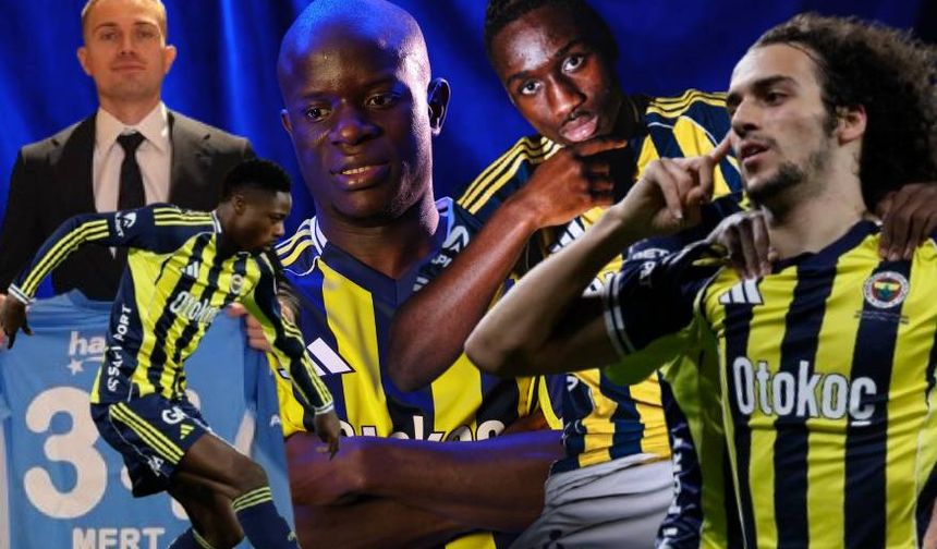 Fenerbahçe, 5 futbolcu transfer etti