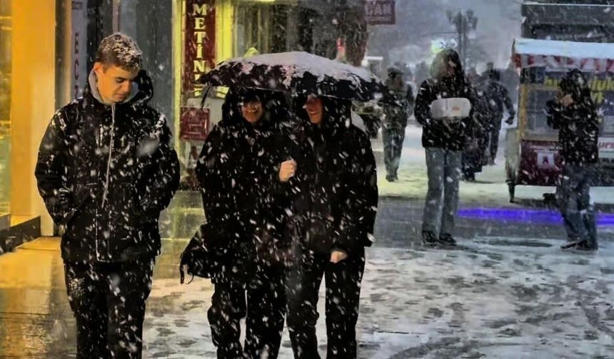 Meteoroloji’den Bayburt için kuvvetli kar uyarısı