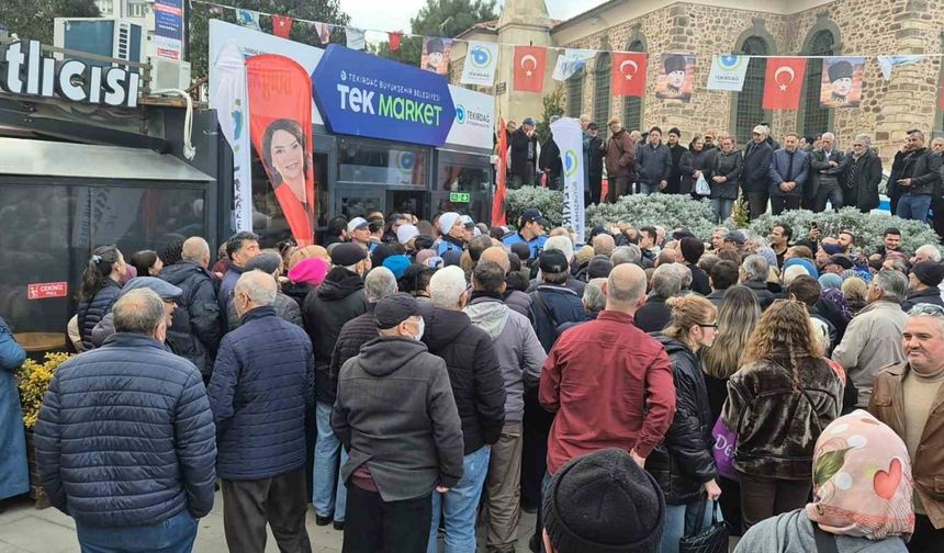 Tekirdağ’da ucuz et hamlesi: 650 TL’ye kıyma, 700 TL’ye kuşbaşı