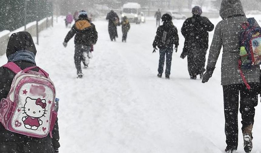 Van’da bugün eğitime kar engeli