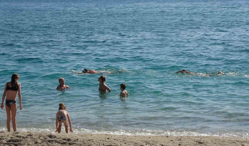 Alanya’da Mart ayında deniz keyfi