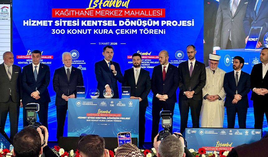 Bakan Kurum ’500 Bin Sosyal Konut’ projesinin İstanbul kura çekimleri için tarih verdi