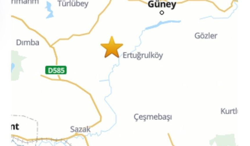 Denizli’de devam eden artçı depremler vatandaşları korkutuyor