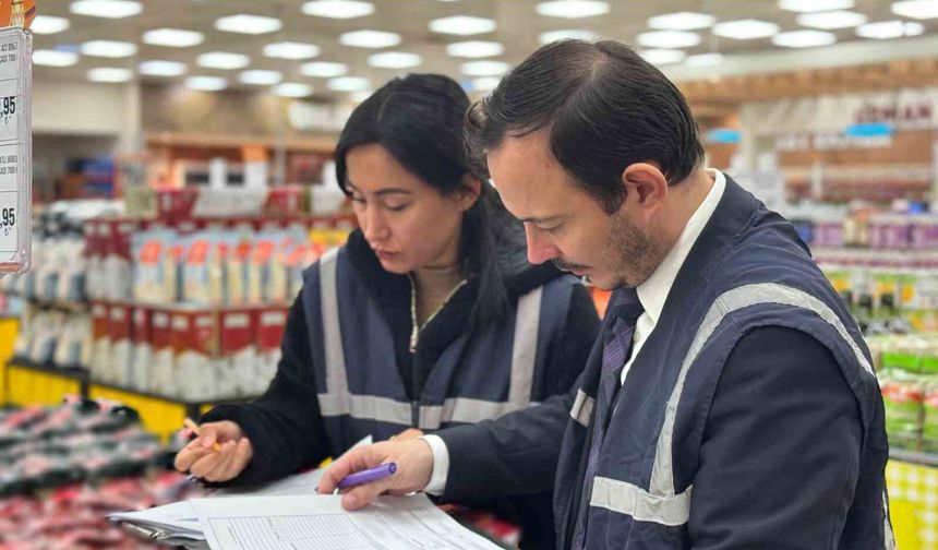 Edirne’de bayram öncesi marketlere ceza yağdı: 25 ürüne idari işlem