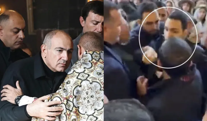 Ermenistan Başbakanı Paşinyan’a kilisede saldırı teşebbüsü