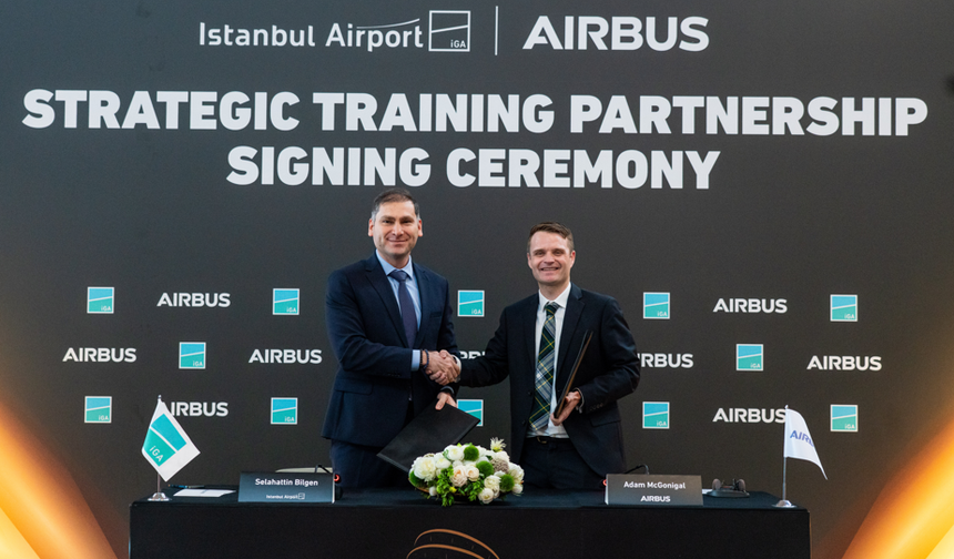 İGA İstanbul Havalimanı ve Airbus Eğitim Ortağı Oldu