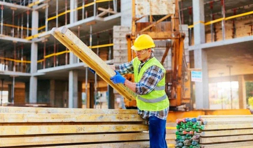 İnşaat üretimi yıllık yüzde 8 arttı