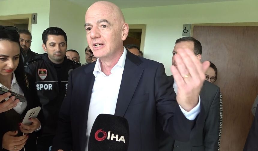 İran Dünya Kupası'na katılacak mı? FİFA Başkanı Gianni İnfantino Antalya'da açıkladı!