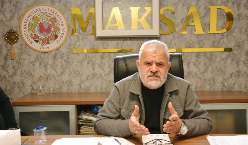 Manisa’da kuyumcuların başkanından altın yatırımcısına "Uzun Vade" tavsiyesi
