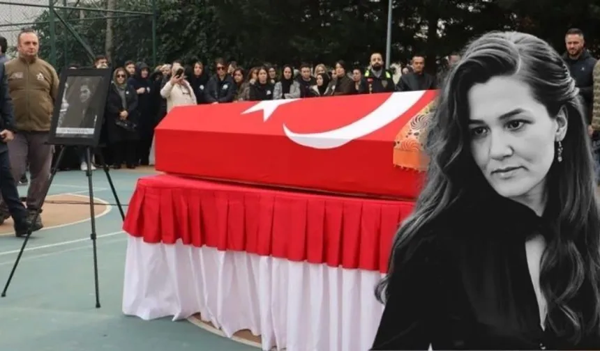 Öğrencisi tarafından öldürülen Fatma Nur öğretmen son yolculuğuna uğurlandı