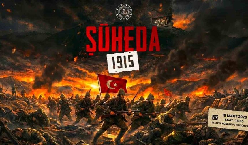 Şüheda 1915"in prömiyeri Külliye’de yapılacak