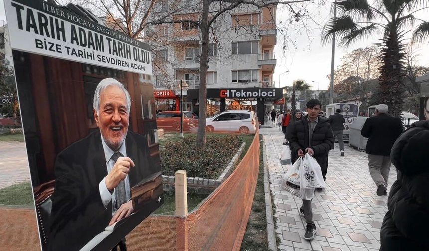 Turgutlu’da esnaftan İlber Ortaylı için helva hayrı