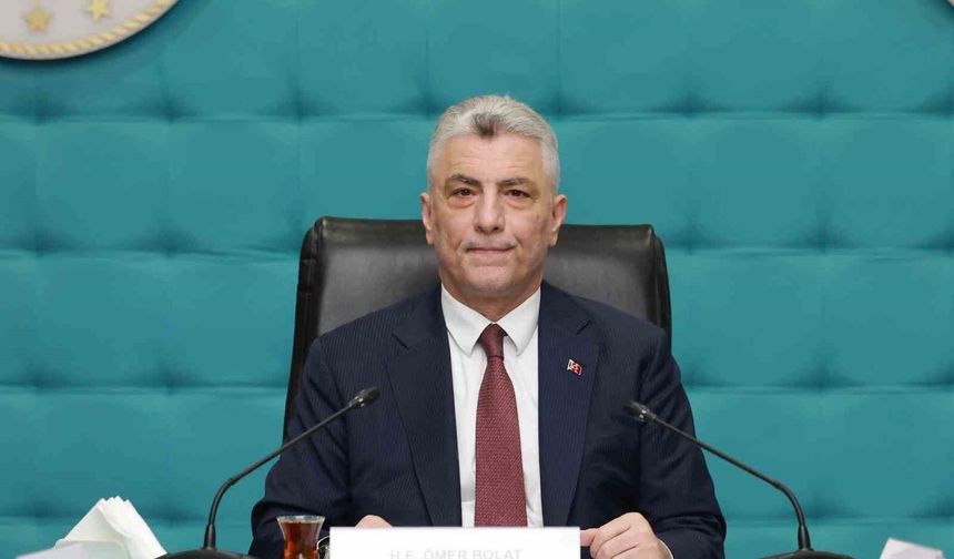 Bakan Bolat: "Avrupa Birliği her zaman temel ortağımız olmuştur"