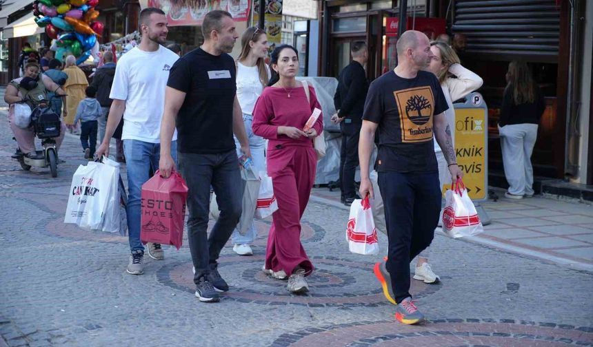 Edirne’de bahar yoğunluğu: Yerli ve yabancı turist akını