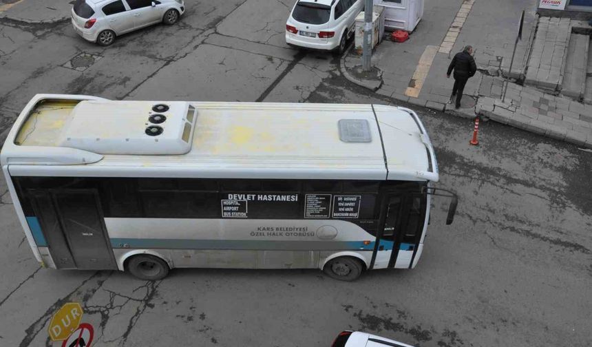 Kars’ta dolmuş ücretlerine tepki