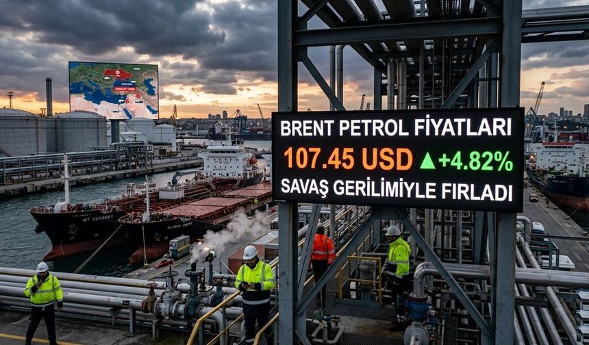 Petrol Fiyatları Savaş Gerilimiyle Fırladı: Brent 107 Doları Aştı