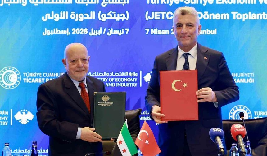 Ticaret Bakanı Bolat: "Suriye ile ikili ticarette hedef 10 milyar dolar