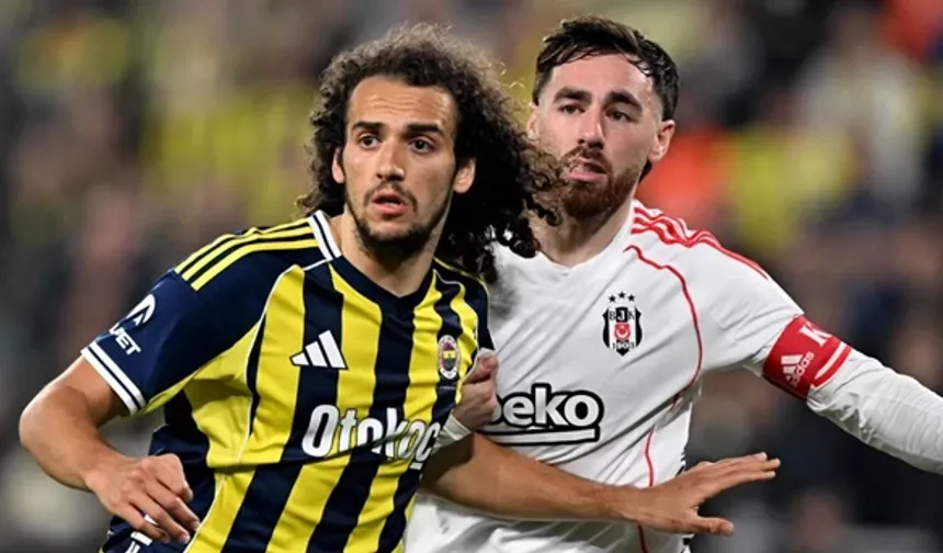 Trendyol Süper Lig: Fenerbahçe: 1 - Beşiktaş: 0 (Maç sonucu)