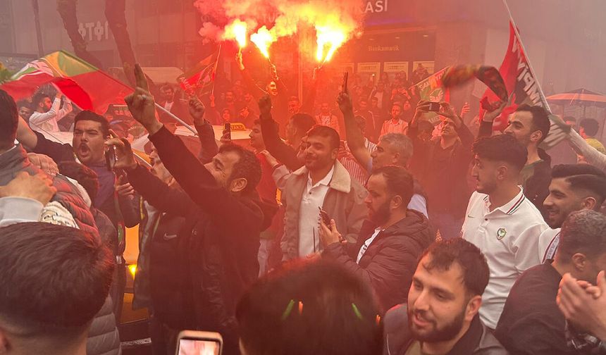 Amed Sportif Faaliyetler Süper Lig’e çıktı, kentte bayram havası yaşandı