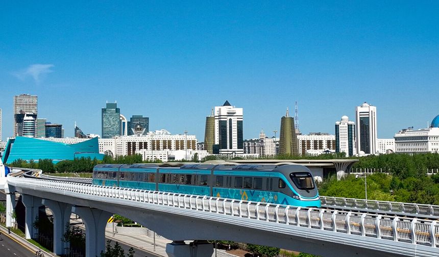 Astana’da Hafif Raylı Sistem hizmete açıldı
