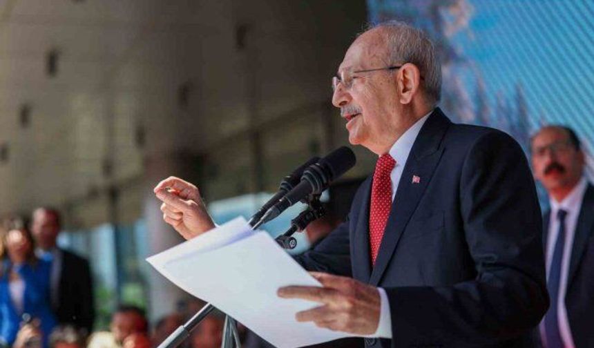 CHP Genel Başkanı Kılıçdaroğlu: "Baba ocağında market poşetlerinin içinde haram paralar olur mu?"