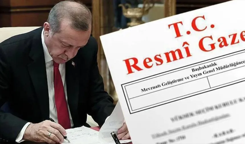 Cumhurbaşkanlığı tarafından yapılan atamalar Resmi Gazete’de