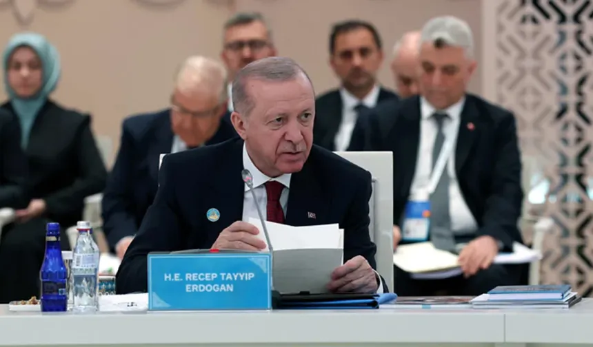 Erdoğan: "Siber güvenlik bugünün dünyasında tıpkı, kara, hava ve denizdeki güvenlik gibi zaruridir"