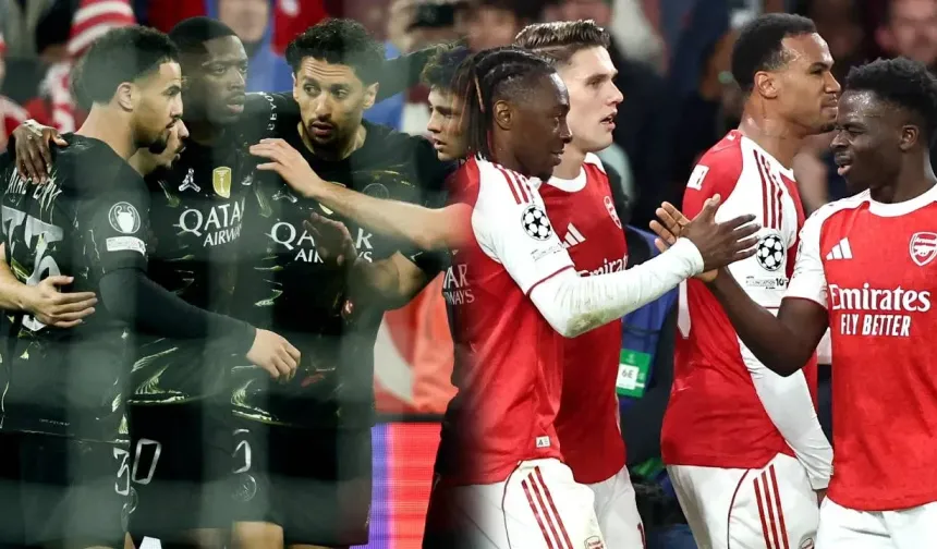 Şampiyonlar Ligi’nde finalin adı: PSG - Arsenal