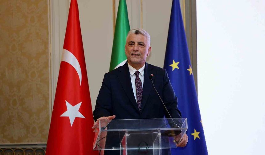 Bakan Bolat: ‘‘Türkiye-İtalya ticaret hacmi hedefi 40 milyar dolar’’