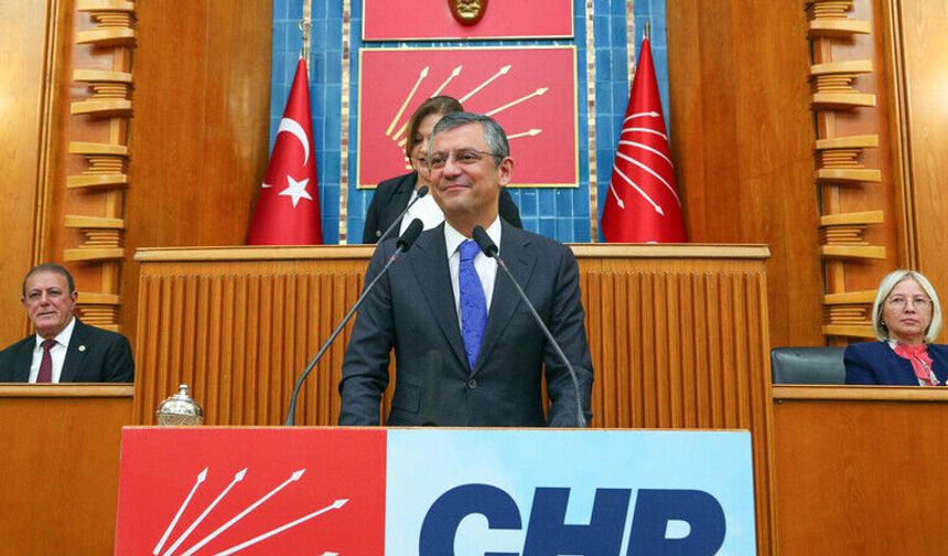Özgür Özel, CHP Grup toplantısında konuştu