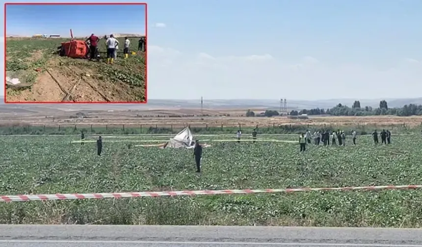 Ankara Valiliği: "TUSAŞ’a ait eğitim helikopteri Temelli’de düştü, 2 personel yaralandı"