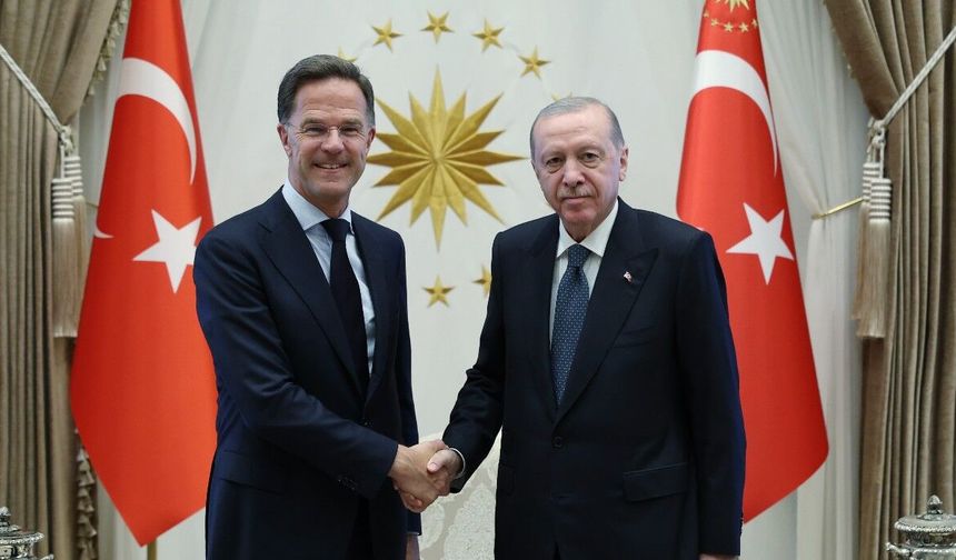 Cumhurbaşkanı Erdoğan, NATO Genel Sekreteri Rutte’yi kabul etti