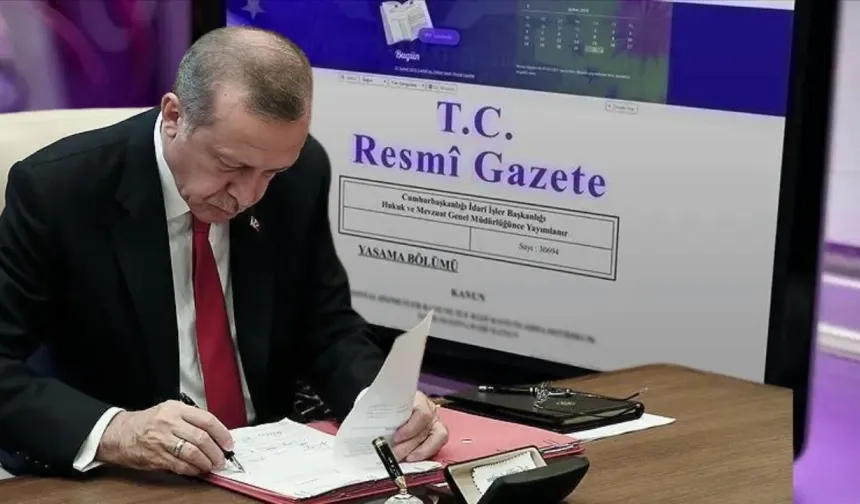 Cumhurbaşkanlığı tarafından yapılan atamalar Resmi Gazete’de