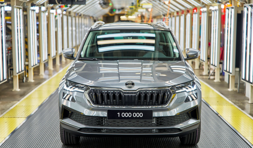 Škoda Karoq Üretiminde 1 Milyonuncu Aracını Banttan İndirdi