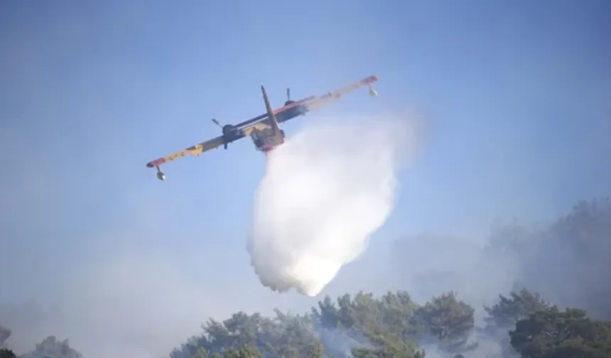 Tarım ve Orman Bakanlığı: Muğla’daki orman yangınına 5 uçak ve 18 helikopterle müdahale sürüyor