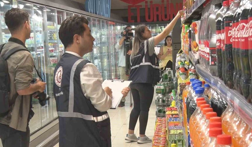 Ticaret Bakanlığı’ndan ambalajlı içeceklere yönelik haksız fiyat denetimi