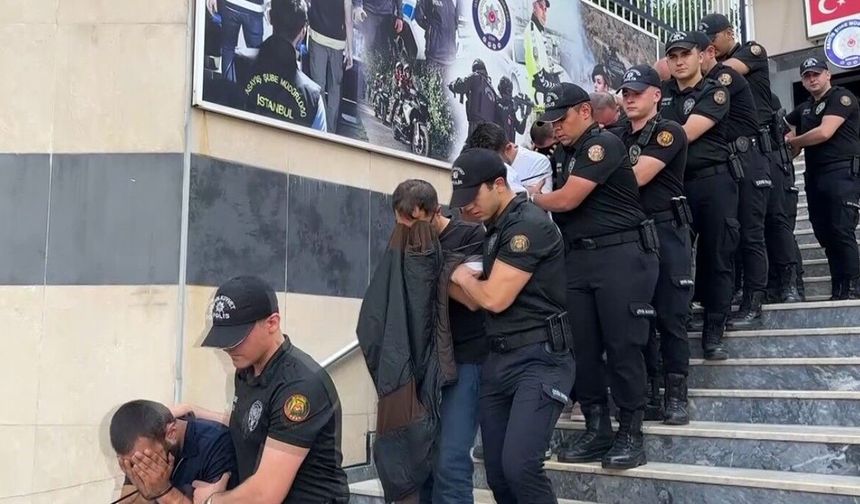 "Yediemin çetesi" operasyonu: Hacizli araçları parçalayıp sattılar, 1.5 milyar liralık vurgun yaptılar