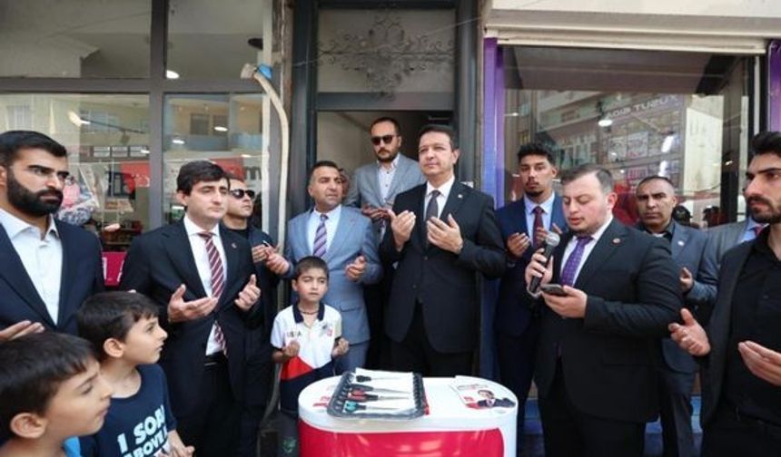 Arıkan Iğdır'da vatandaş ve esnafın sorunlarını dinledi