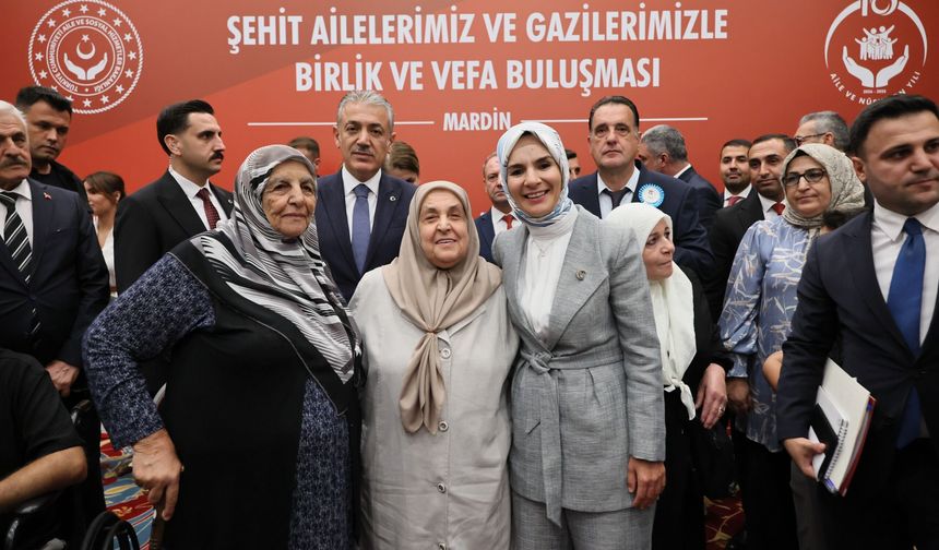Bakan Göktaş, Mardin'de şehit aileleri ve gazilerle bir araya geldi