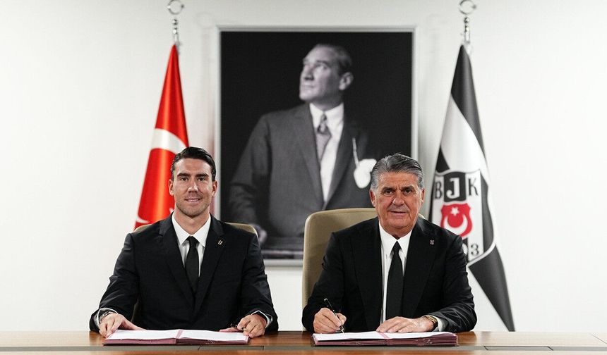 Beşiktaş, Dusan Vlahovic ile 3 yıllık sözleşme imzaladı