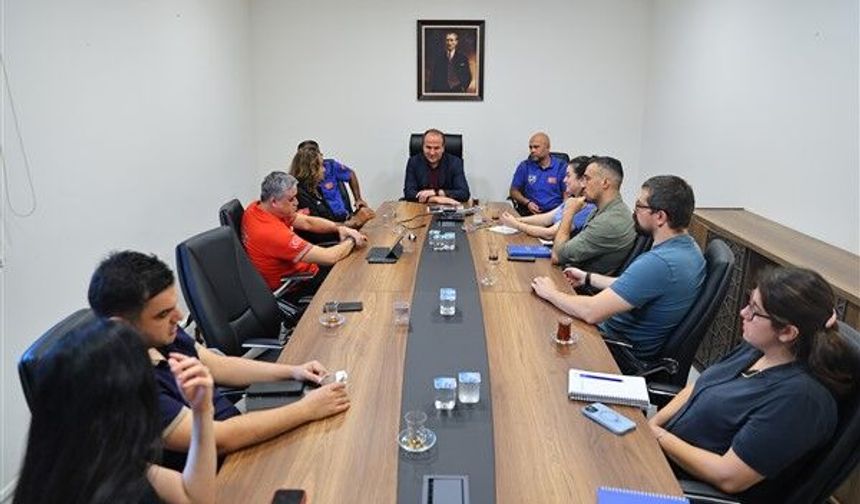 Büyükşehir ile SKUT Derneği arasında afet hazırlığı için iş birliği planlanıyor