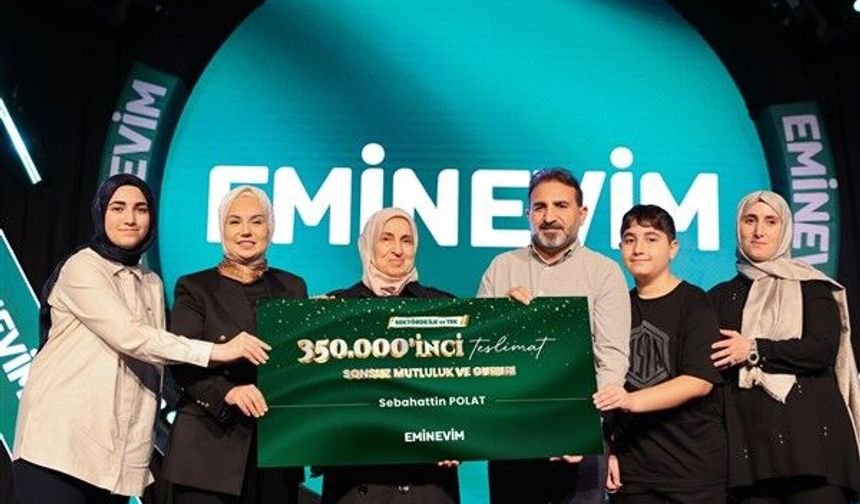 Eminevim 350 bininci teslimatını gerçekleştirdi